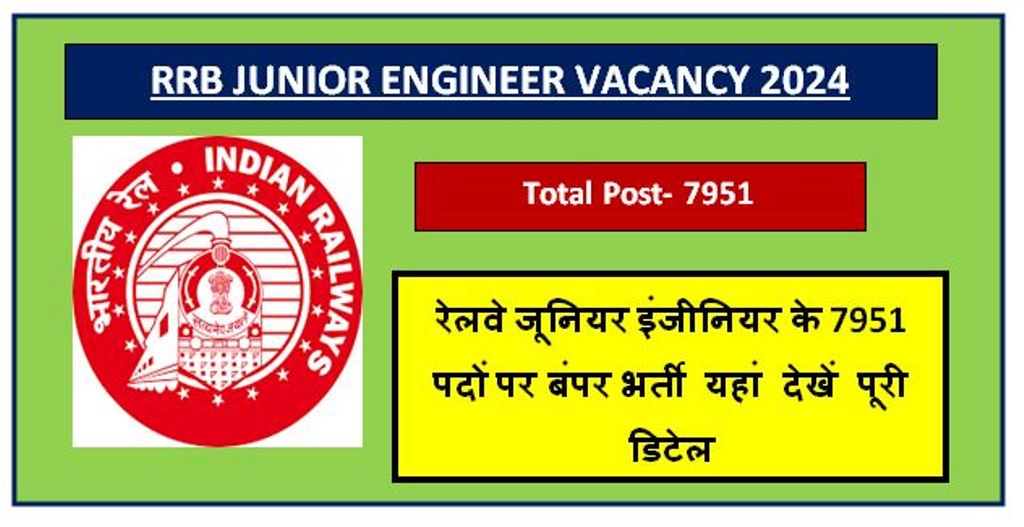 RRB JE Vacancy 2024